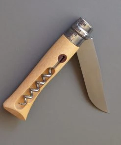 Opinel No 10 Corkscrew Folding Knife Homewares
