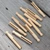 Wooden Clothes Pegs By Redecker Homewares