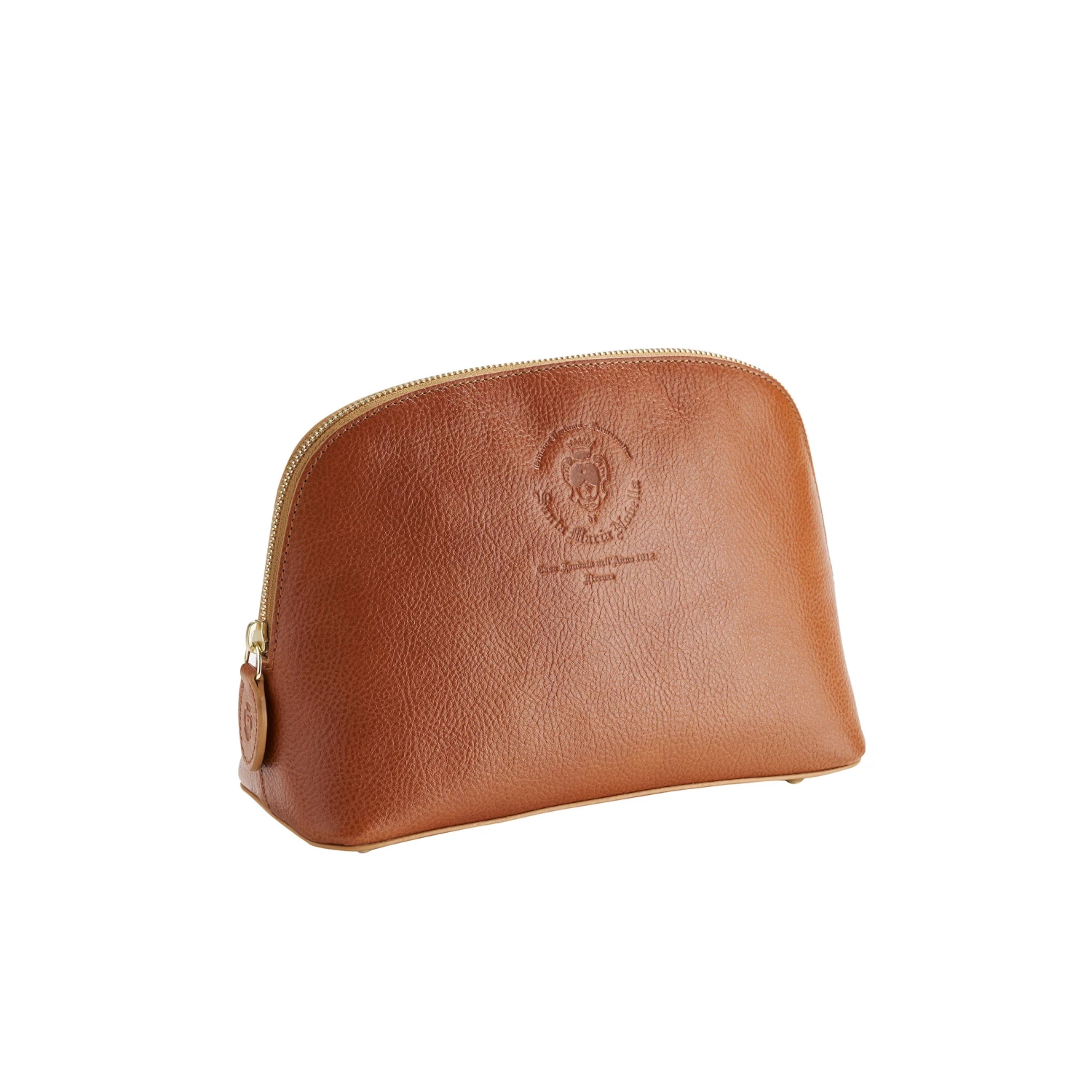 Santa Maria Novella Leather Cosmetic Pouch