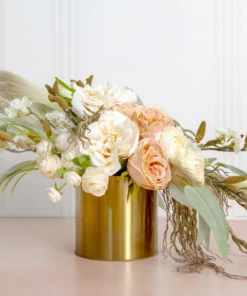 Scout House Brass Spun Planter - Large