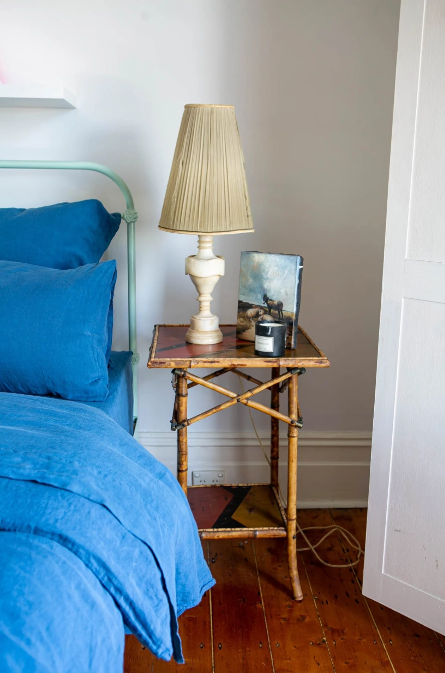 Scout House Scout Portuguese Linen Sheet Set- King - Scout Blue Gifts