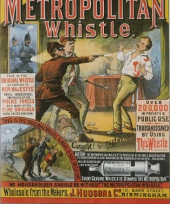 Scout Gifts Acme Metropolitan Police Whistle 15 - Sterling Silver