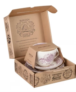 Kitchenware Burleigh UK Plum Pheasant - Three Piece Breakfast Set