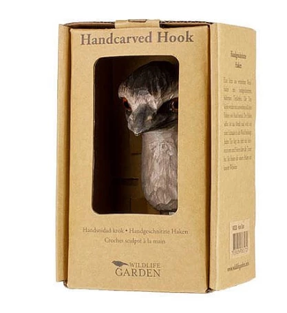Scout House Hand Carved Wooden Wall Hook - Emu Gifts