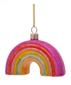 Scout Mercury Glass Sparkling Rainbow Ornament