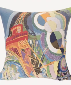 Jules Pansu Robert Delaunay - Air Fer Et Eau - Cushion - 45 X 45