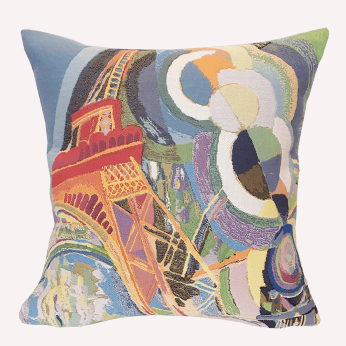 Jules Pansu Robert Delaunay - Air Fer Et Eau - Cushion - 45 X 45