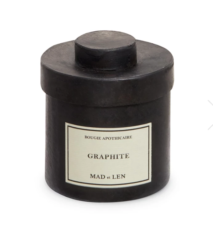 MAD ET LEN - SCENTED CANDLE - GRAPHITE- 300g Home Fragrance