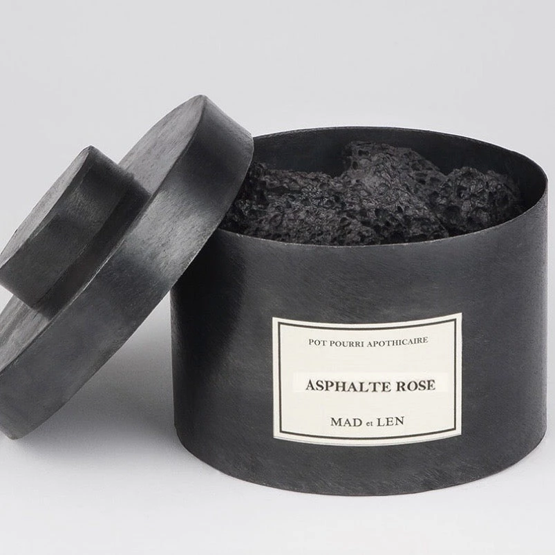 MAD ET LEN - POT POURRI APOTHICAIRE LAVA ROCKS- ASPHALTE ROSE Home Fragrance