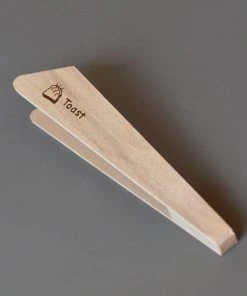 Wooden Toast Tongs By Redecker