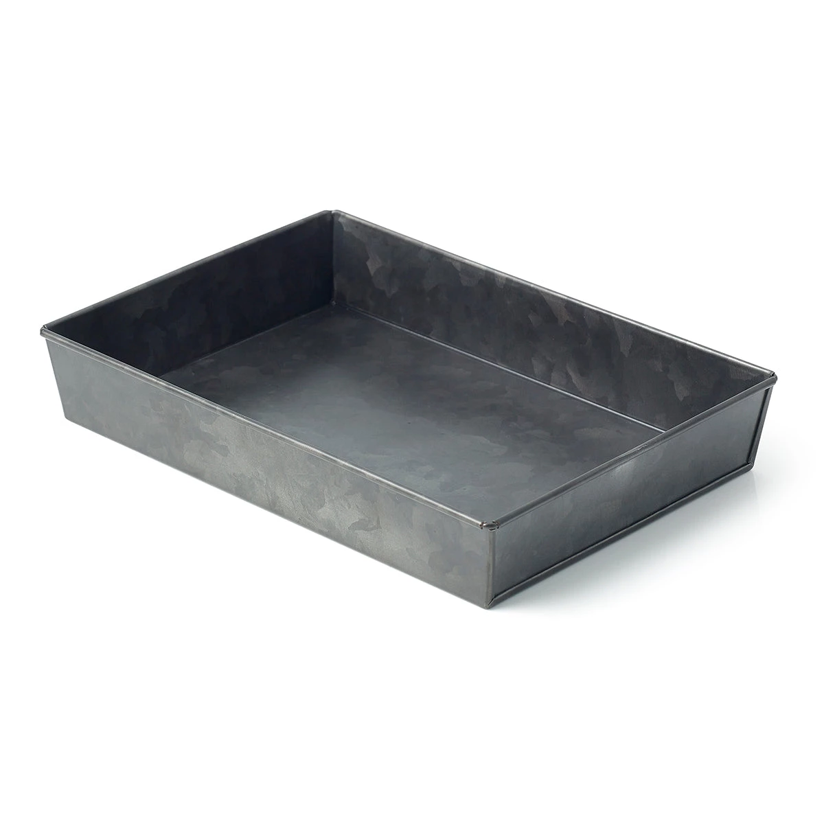 Chef Inox Galvanised Black Rectangle Tray