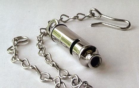 Scout Homewares The Acme No. 15 Infantry Officers Metropolitan Whistle - Silver