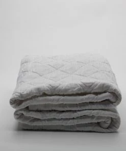 Scout Textiles Portier Cotton Coverlet Pure White