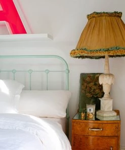 Scout House Scout Portuguese Linen Sheet Set- King - White