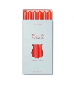 Cire Trudon Bougies Royales Orange/Red