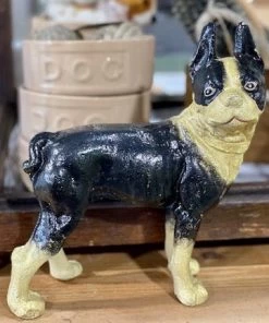 Scout House Boston Terrier- Cast Iron- Large Gifts