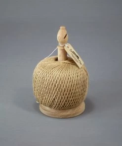 Scout Oak String Stand With Cutter - Large. Natural Jute Twine. Creamore Mill.