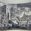 Vox Populi Cushion Engraving No 12 - The Castle- 40 X 50cm Gifts