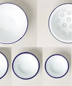 Falcon Enamelware Homewares Falcon Enamel Prep Set With Colander