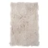 Scout House Gifts Mongolian Sheepskin Throw Blanket - Fawn