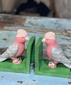Scout House Galah Bookends Green