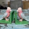 Scout House Galah Bookends Green