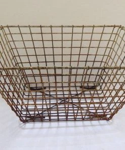 Scout House Vintage French Oyster Gathering Crate