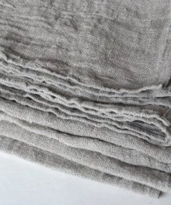 Scout Gifts Washed Pure European Linen Tablecloth 150 X 230cm