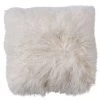 Scout House Mongolian Sheepskin Cushion - White 40 Cm Gifts