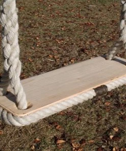 Chatham Rope Yard Gifts Cedar Rope Swing - Made In Historic Chatham Boatyard