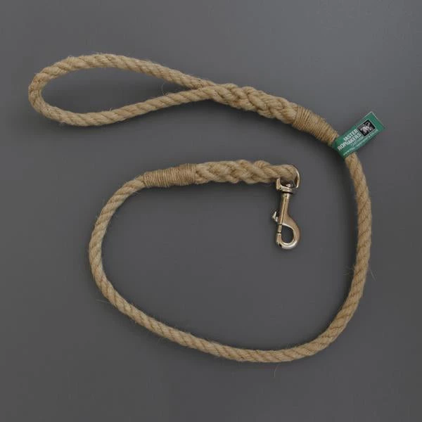 Chatham Rope Yard Dog Lead 14mm Rope Made In Historic Chatham Boatyard Pet