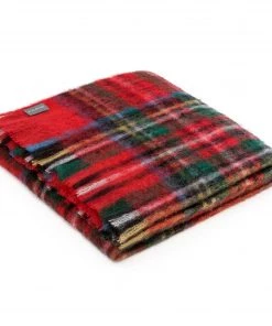 Gifts Mohair Royal Stewart St Albans Throw