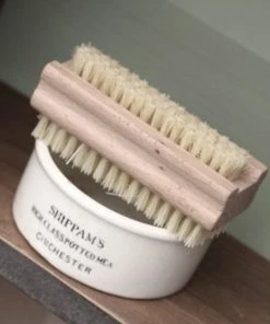 Redecker Nail Brush Double Sided Beechwood Homewares